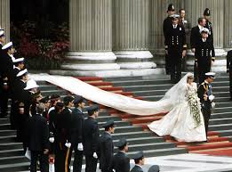 Image result for image wedding Princess Diana