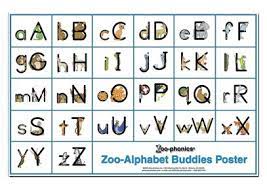 zoo alphabet buddies poster phonics phonics printables zoo phonics