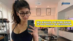 In a text post, she mentioned that she. Mia Khalifa Wears A Spectacular Bikini On Instagram Archyde