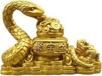 Amazon.com: ZOUBAOQ Estatua de serpiente china, figura del ...
