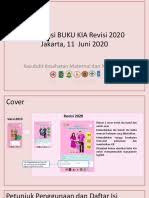 Harga buku kesehatan ibu dan anak (kia) / versi baru cetakan tahun 2020. Sosialisasi Buku Kia Revisi 2020 Maternal Ed1 3 Autosaved Pdf