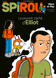 Panique en sixième, tome 1 de la série de BD Elliot au collège