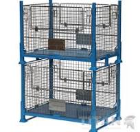 Collapsible Wire Mesh Pallet Cage W1150xD830xH830mm