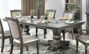 Alpena Dining Table Gray Dining Table Furniture Of America Dining