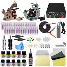 How do you choose the best tattoo gun kits? Wormhole Complete Tattoo Kit For Beginners Tattoo Power Supply Kit 10 Tattoo Inks 30 Tattoo Needles 2 Pro Tattoo Machine Kit Tattoo Gun Kit Tk1000020 Buy Online In Dominica At Dominica Desertcart Com Productid 63602509