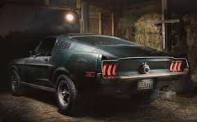 Download Wallpapers Ford Mustang Bullitt 4k Garage 1968 Cars Muscle Cars Retro Cars Mustang Ford Besthqwallpapers Com Mustang Bullitt Ford Mustang Bullitt 1968 Mustang Gt