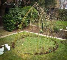 Weidentipi Grundgerust Garten Weidentipi Tipi