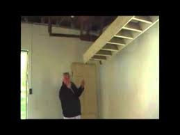 Marko Show How To Pull Down A Stair Stairs Retractable Stairs Garage Stairs