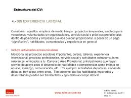 La palabra cv es la abreviatura de currículum vitae que, en latín, significa carrera de la vida. Ejemplo De Curriculum Vitae Sin Experiencia Laboral Doc An2 Kz