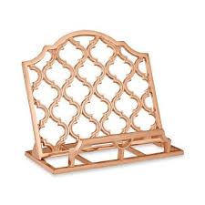Copper Plated Iron Cookbook Holder Cookbook Holder Cooking Utensils Copper Kitchen