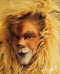 Face Paint Lion Lowe Schminken Lowengesicht Malen Kein Gesicht