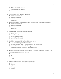 Give an example of each type of inheritance. Student Teaching Work Sample