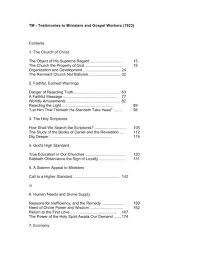 The review and herald, february 18, 1890. Tm Testimonies To Ministers And Gospel Workers Sdadefend