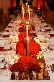 37 Sparkling Ideas For Red Themed Wedding Red Wedding Theme White And Gold Wedding Themes Rose Gold Wedding Table