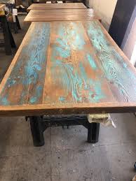 Reclaimed Square Coffee Table Restaurant Furniture Wood Etsy In 2020 Wood Table Diy Painted Table Tops Coffee Table