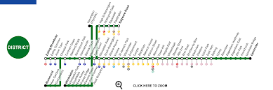 District Line London Underground District Line Map London, Service, Scedule, Stations, Fares