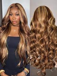 Nadula Bye Bye Knots Wig 2.0™ | 7x5 Invisible Knots Honey Blonde Highlight  Body Wave Put and Go Wig