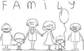 Elige una de las imágenes del dia del padre para colorear e imprimir. Dibujos Para Pintar Del Dia De La Familia Con Frases Frases Para Whatsapp Coloring Pages Outline Illustration Family Cartoon