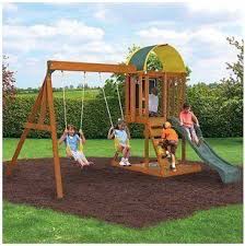 Ready To Assemble Wooden Swing Set Cedar Wood Swingset Climbing Wall And Sand Box Wood Swing Set Sale 2 Swings Chalk Wall And More Heavy Duty Wooden S Wooden Swing