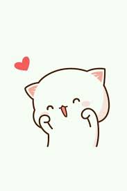 Yo Feliz Con Mi Amor De Siempre Y Tu Fondos De Pantalla De Gatos Dibujos Kawaii Fondos De Gato