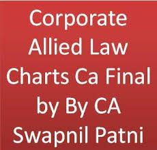 Corporate Allied Law Charts Ca Final By By Ca Swapnil Patni