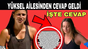 Survivor 2021 gönüllüler kadrosunda yer alacağı açıklanan ayşe yüksel, 23 mayıs 2000 tarihinde doğmuştur. Survivor Ayse Nin Ailesinden Aleyna Kalaycioglu Ailesi Icin Flas Aciklama Gecikmedi Youtube