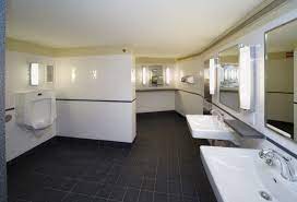 One challenge that all public spaces endure is security and safety. Designing A Stunning Public Restroom Thebathoutlet Com