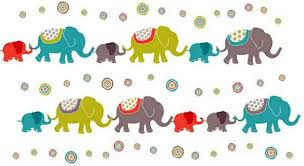 This colorful family is made from wood slices, cut and finished to become lovely decorations. Baby Room Wall 15 Wall Art Ideas With Animals Interior Design Ideas Avso Org