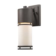 Shop Avery Home Lighting Luminata Deep Bronze Outdoor Led Wall Light Overstock 14462809