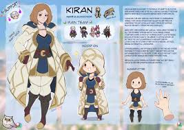 Fiora is also the older sister of farina and florina. Kiran Ref Sheet By Evomanaphy Fur Affinity Dot Net