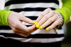 Use a bluesky cleansing wipe to wipe over the nail to remove any dust. Neon Nail Art And Design Ideas That Make A Striking Impression