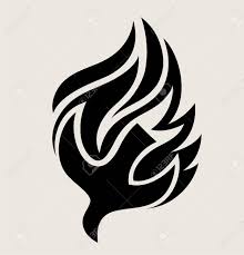 Consider how your logo looks both in color and when rendered into black and white. Holyspirit Fire Logo Art Vector Design Illustration Royalty Free Cliparts Vectors And Stock Illustration Image 97907644