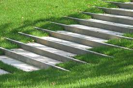 Concrete Stair In Grass Cuppett Architecture Landscape Stairs Minimalist Garden Landscape Steps