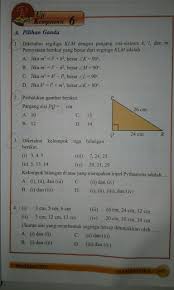 Jawaban Uji Kopetensi 6 Matematika Kelas 8 Semester 2 Hal 45 Brainly Co Id