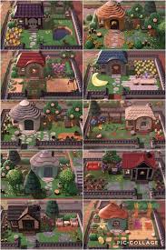Decided To Extend And Decorate My Villagers Yards Yesterday So Happy I Did Animalcrossing In 2020 Animal Crossing 3ds Backyard Animals Garden Animals