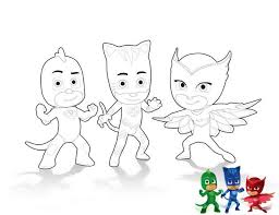 Dibujos Para Colorear Pijamas