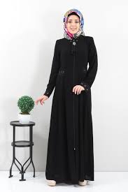 Puskul Detayli Ferace Eln3221 Siyah 99 9 Tl Moda Stilleri Giyim Siyah