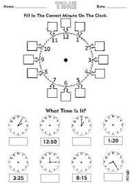 5 Minute Analogue Clock Time Analog Clock Clock Worksheets Math Word Walls