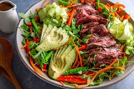 Maybe you would like to learn more about one of these? Asian Steak Salad Whole30 Gluten Free Nom Nom Paleo