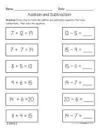 Aligned To Ccss Math 2 Oa B 2 Fluently Add And Subtract Within 20 Using Mental Strategies Provide Y Addition And Subtraction Subtraction Practices Worksheets