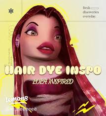 Lola from Shark Tale Inspired Hair Color & Style Tips