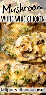 Mushroom White Wine Chicken White Wine Recipes Chicken Mushroom Recipes Mushroom Recipes Healthy