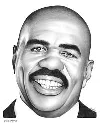 Steve Harvey Drawing By Greg Joens Celebrity Drawings Steve Harvey Sketches Of People