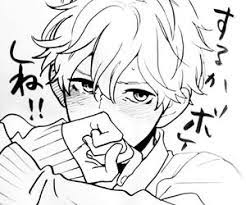 Even though he acts all high and mighty, he gives in to the people. Imagem De Manga Hirunaka No Ryuusei And ã²ã‚‹ãªã‹ã®æµæ˜Ÿ Anime Faces Expressions Blushing Anime Anime Drawings
