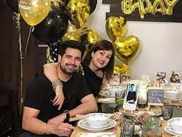 Nisha rawal is an indian television actress and model. Shaadi Mubarak Actress Nisha Rawal Celebrates Hubby Karan Mehra S Birthday See Pics Times Of India