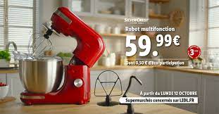 Guide d'achat du robot patissier. Lidl Robot Multifonction Silvercrest Pas Cher A 59 99