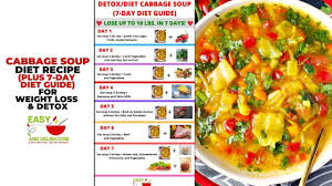 33 ratings 4.2 out of 5 star rating. Cabbage Soup Diet Recipe For Weight Loss Detox Youtube