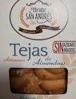 Tejas Artesanas De Almendras (sin Azúcar)