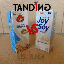 Susu soya berperisa vanilla yang lengkap dibuat daripada kacang soya gmo. Halobung Susu Kedelai Kemasan Kotak Abc Vs Joy Soy