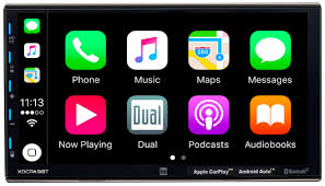 Car mp5 player stereo fm radio 7in hd touch screen apple carplay + 4led camera. Dual Electronics Xdcpa9bt 7 Double Din In Dash Car Stereo With Apple Carplay Android Auto Bluetooth Walmart Com Walmart Com
